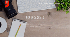 Desktop Screenshot of persacademie.be